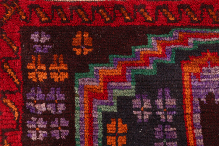 Multi Colored Baluchi 2' 11 x 4' 1 - No. 54965 - ALRUG Rug Store