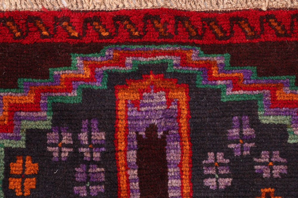 Multi Colored Baluchi 2' 11 x 4' 1 - No. 54965 - ALRUG Rug Store