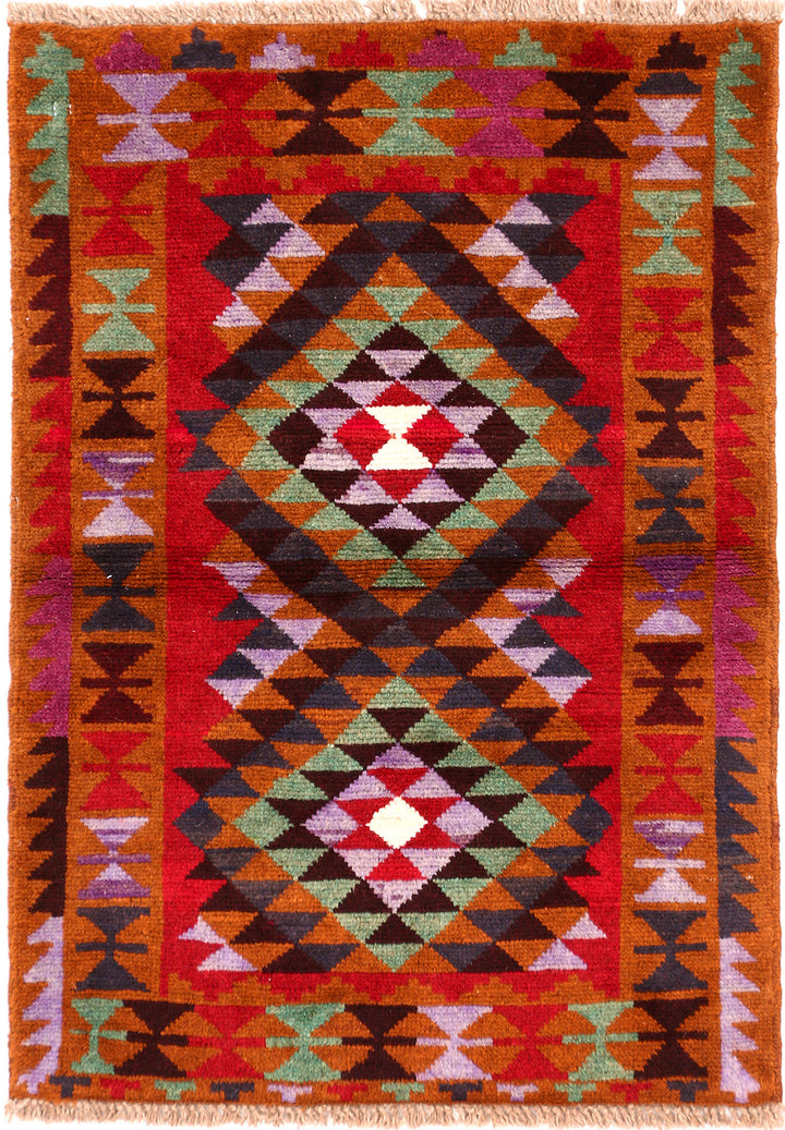 Multi Colored Baluchi 2' 7 x 3' 8 - No. 54966 - ALRUG Rug Store
