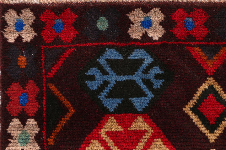 Multi Colored Baluchi 2' 9 x 4' - No. 54970 - ALRUG Rug Store