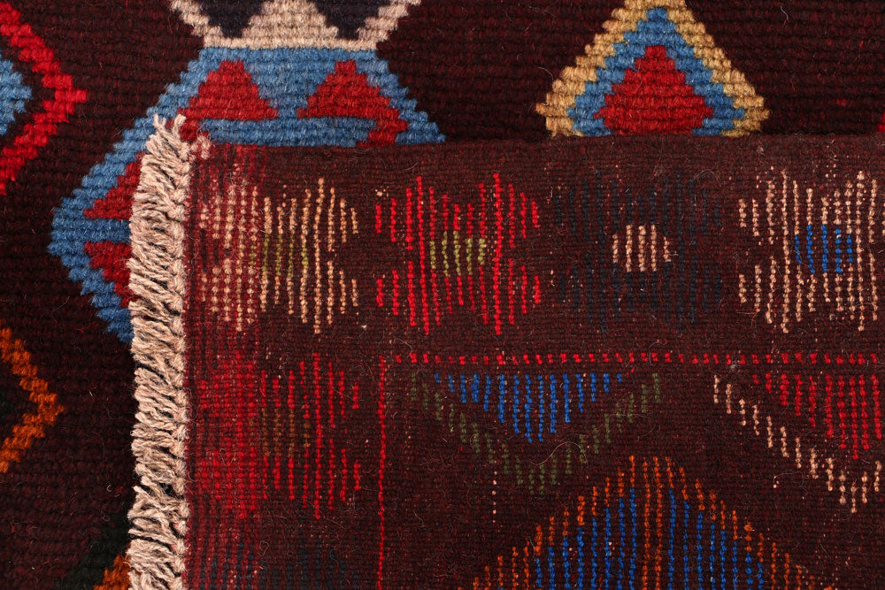 Multi Colored Baluchi 2' 9 x 4' - No. 54970 - ALRUG Rug Store