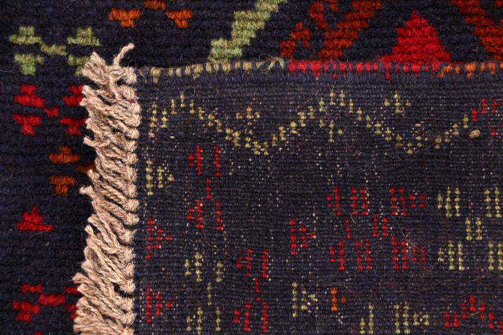 Midnight Blue Baluchi 2' 8 x 3' 9 - No. 54974 - ALRUG Rug Store