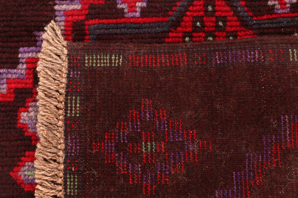 Maroon Baluchi 2' 6 x 3' 10 - No. 54979 - ALRUG Rug Store