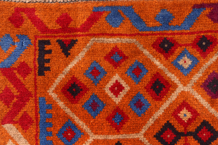 Chocolate Baluchi 4' x 6' - No. 54982 - ALRUG Rug Store