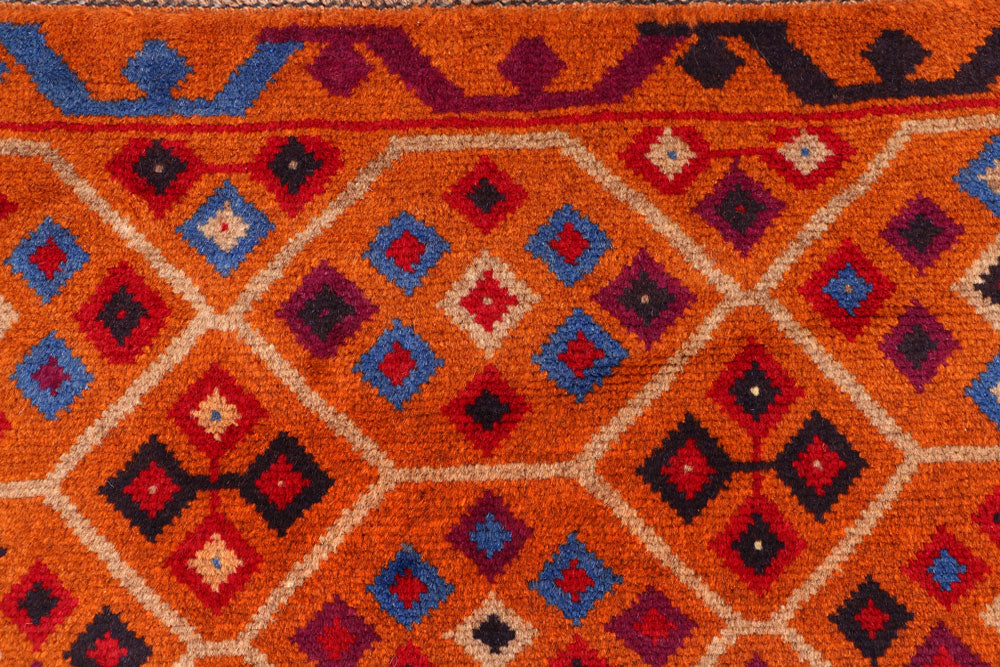 Chocolate Baluchi 4' x 6' - No. 54982 - ALRUG Rug Store