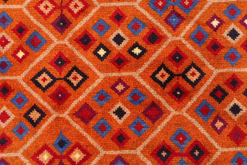 Chocolate Baluchi 4' x 6' - No. 54982 - ALRUG Rug Store