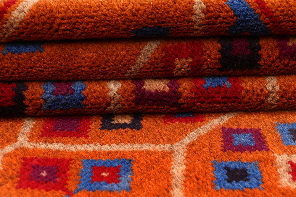 Chocolate Baluchi 4' x 6' - No. 54982 - ALRUG Rug Store