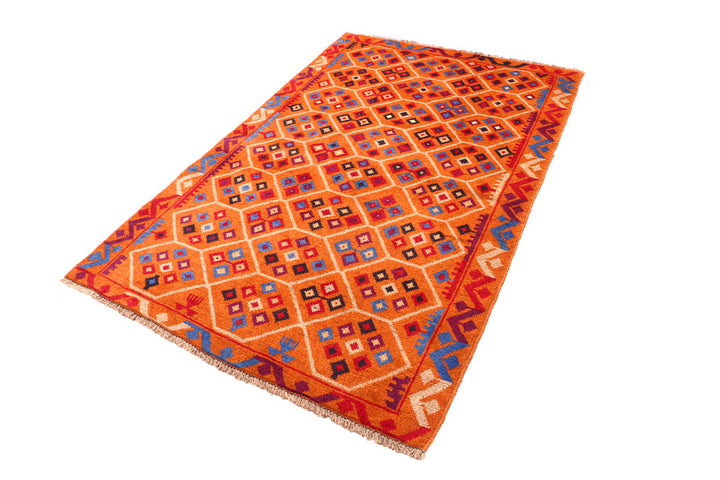 Chocolate Baluchi 4' x 6' - No. 54982 - ALRUG Rug Store