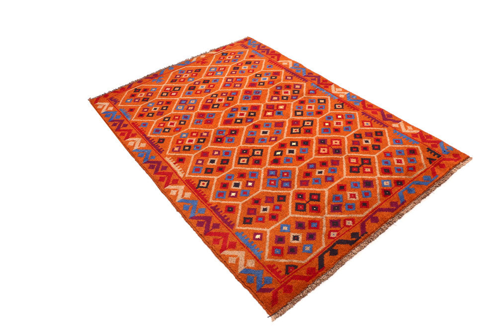Chocolate Baluchi 4' x 6' - No. 54982 - ALRUG Rug Store