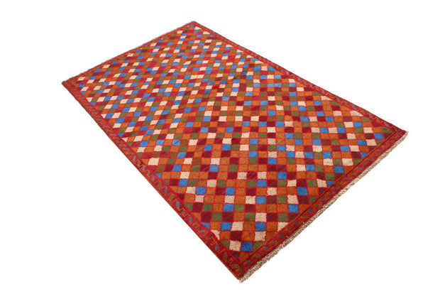 Multi Colored Baluchi 3' 10 x 6' 3 - No. 54984 - ALRUG Rug Store