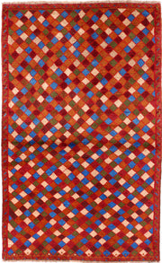 Multi Colored Baluchi 3' 10 x 6' 3 - No. 54984 - ALRUG Rug Store