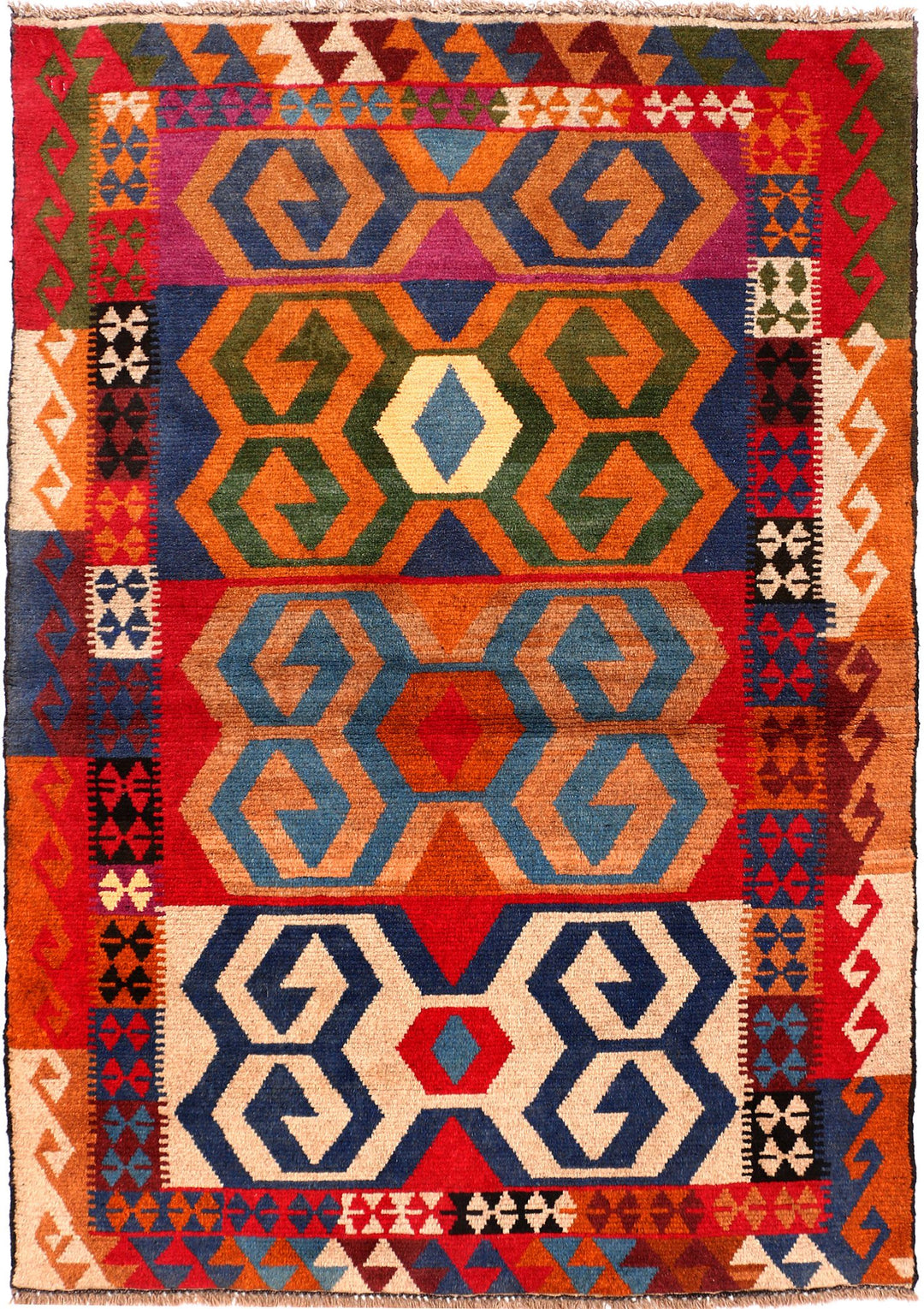 Baluchi 3' 10 x 5' 5 - No. 54985 - ALRUG Rug Store
