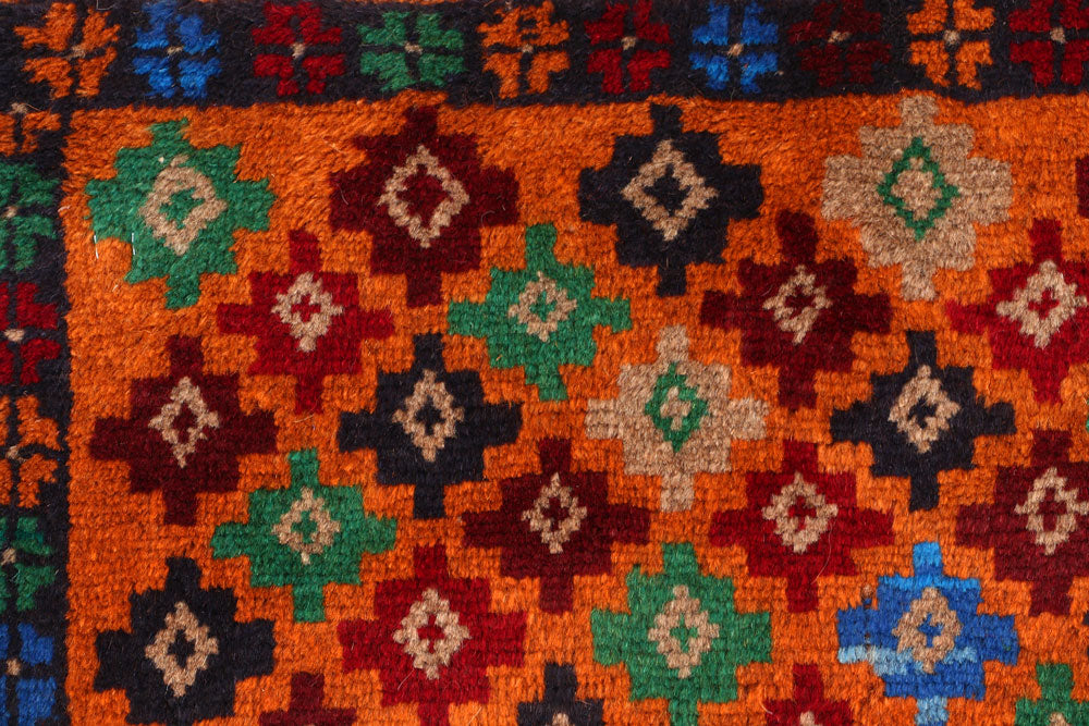 Multi Colored Baluchi 4' 2 x 6' 1 - No. 54986 - ALRUG Rug Store