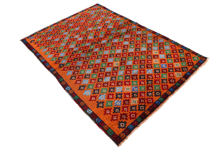 Multi Colored Baluchi 4' 2 x 6' 1 - No. 54986 - ALRUG Rug Store