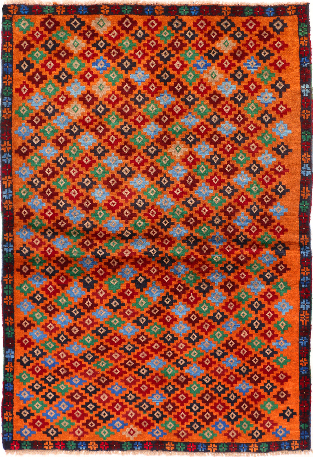 Multi Colored Baluchi 4' 2 x 6' 1 - No. 54986 - ALRUG Rug Store