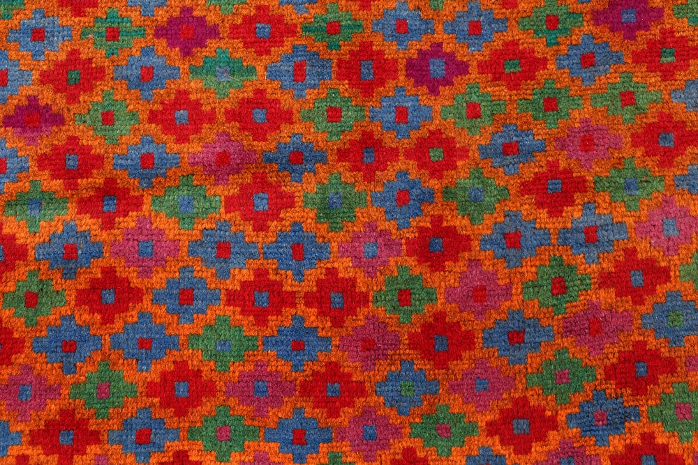 Multi Colored Baluchi 4' 3 x 5' 10 - No. 54989 - ALRUG Rug Store
