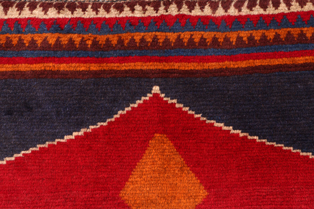 Multi Colored Baluchi 3' 11 x 5' 5 - No. 54993 - ALRUG Rug Store