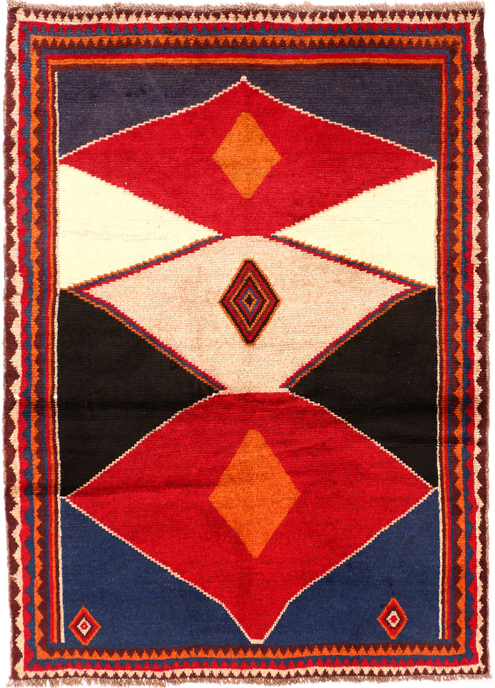 Multi Colored Baluchi 3' 11 x 5' 5 - No. 54993 - ALRUG Rug Store