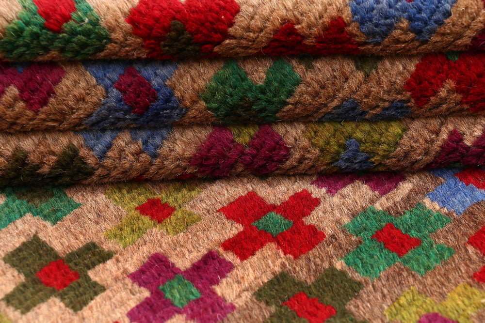 Multi Colored Baluchi 3' 11 x 5' 9 - No. 54994 - ALRUG Rug Store