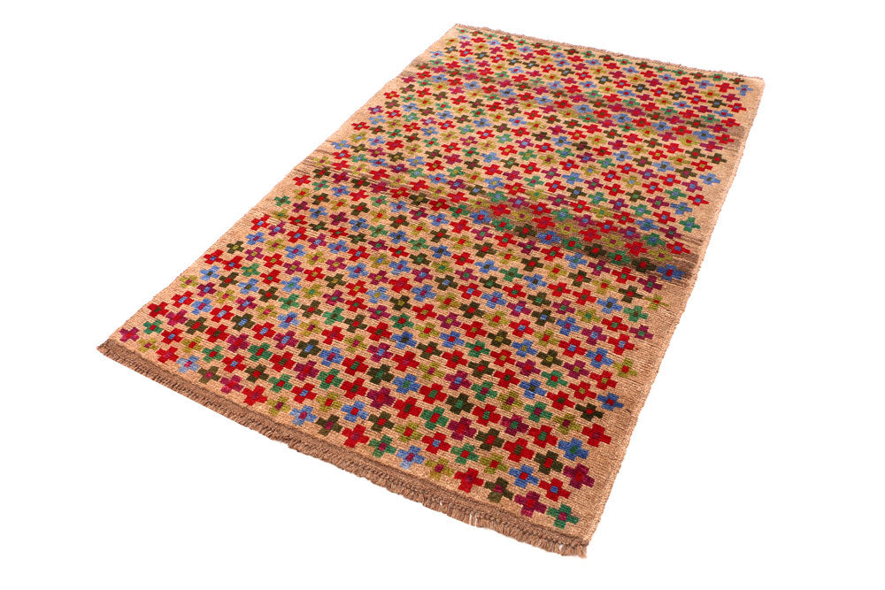 Multi Colored Baluchi 3' 11 x 5' 9 - No. 54994 - ALRUG Rug Store