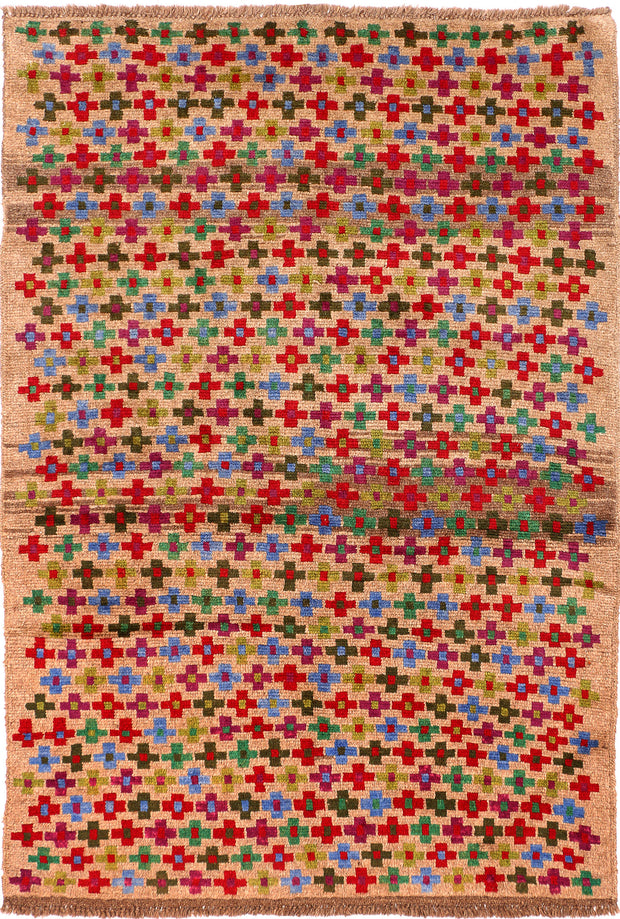 Multi Colored Baluchi 3' 11 x 5' 9 - No. 54994 - ALRUG Rug Store