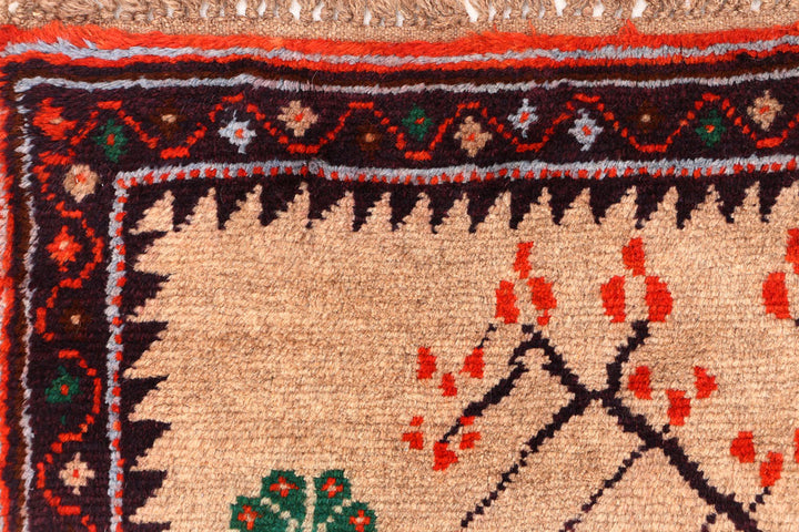 Wheat Baluchi 3' 10 x 5' 5 - No. 55000 - ALRUG Rug Store