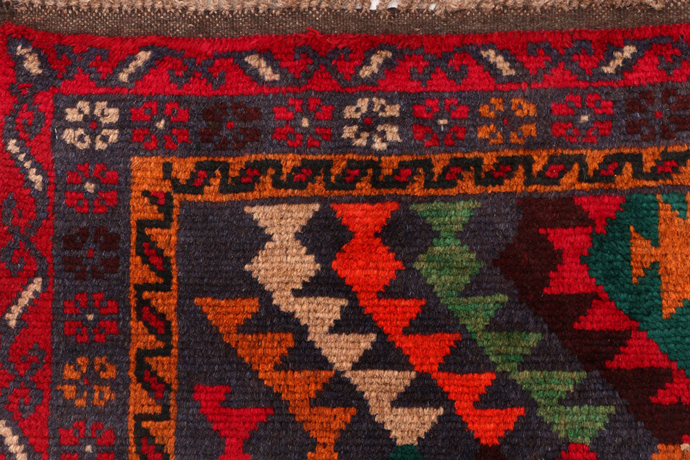 Multi Colored Baluchi 3' 10 x 5' 6 - No. 55011 - ALRUG Rug Store