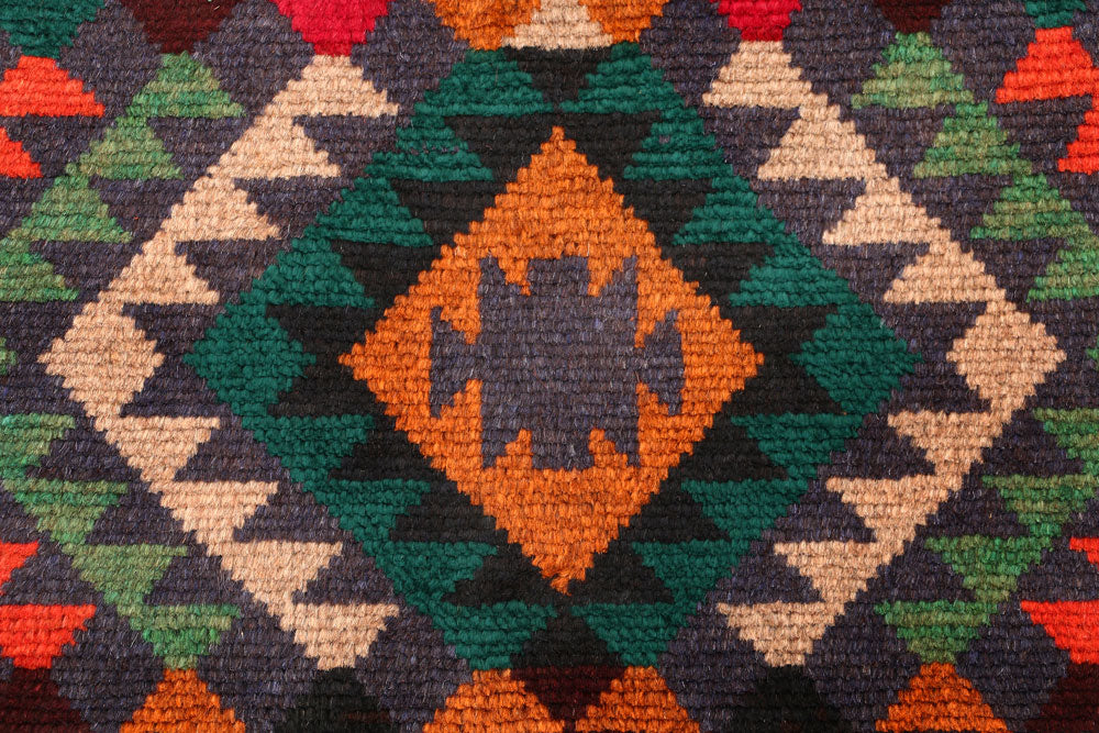 Multi Colored Baluchi 3' 10 x 5' 6 - No. 55011 - ALRUG Rug Store