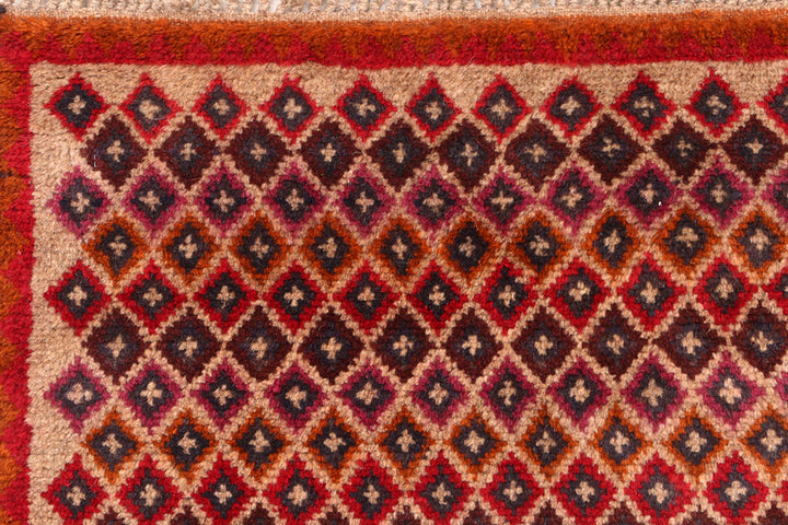 Multi Colored Baluchi 4' x 5' 10 - No. 55012 - ALRUG Rug Store