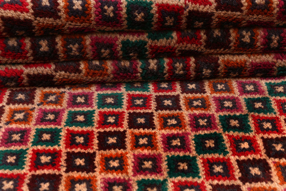 Multi Colored Baluchi 4' x 5' 10 - No. 55012 - ALRUG Rug Store