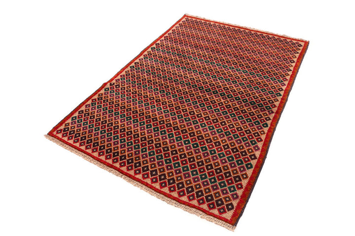 Multi Colored Baluchi 4' x 5' 10 - No. 55012 - ALRUG Rug Store