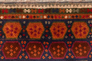 Multi Colored Baluchi 4' x 5' 9 - No. 55014 - ALRUG Rug Store