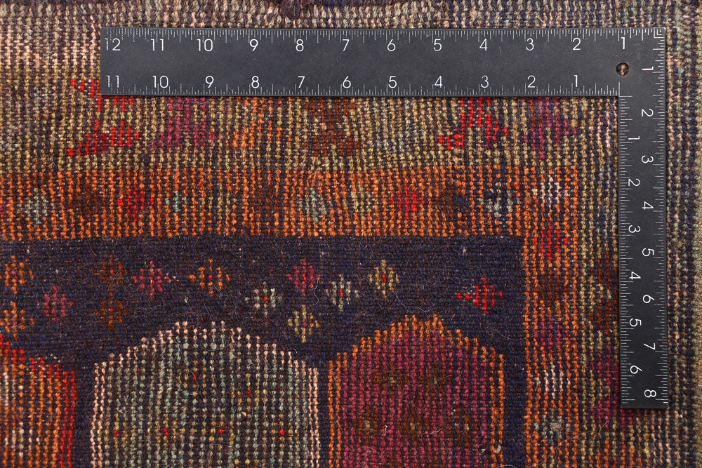 Multi Colored Baluchi 4' x 5' 9 - No. 55014 - ALRUG Rug Store