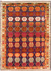 Multi Colored Baluchi 4' x 5' 9 - No. 55014 - ALRUG Rug Store