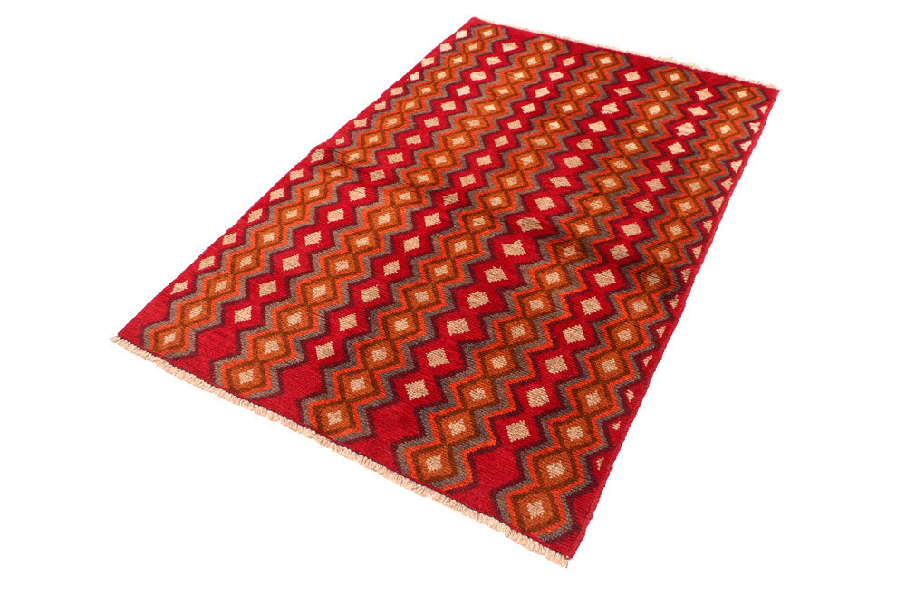 Multi Colored Baluchi 3' 9 x 5' 6 - No. 55015 - ALRUG Rug Store