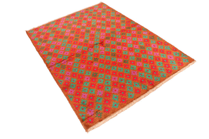 Chocolate Baluchi 4' 4 x 5' 8 - No. 55024 - ALRUG Rug Store