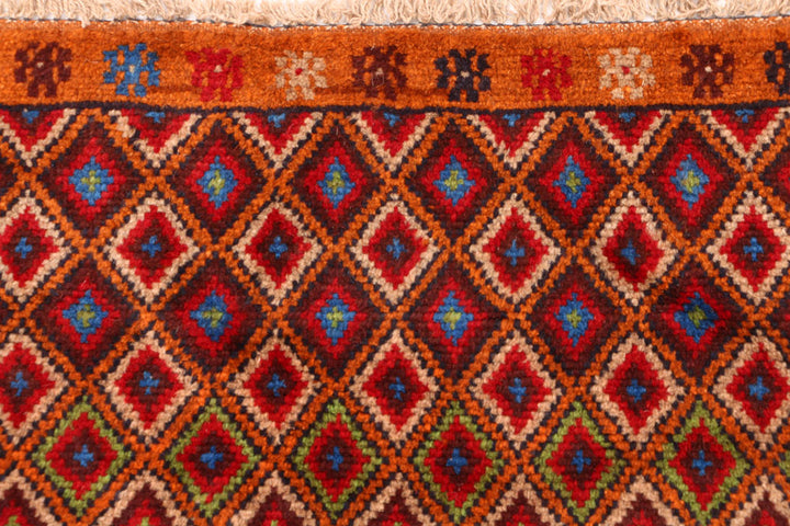 Multi Colored Baluchi 4' x 5' 7 - No. 55025 - ALRUG Rug Store
