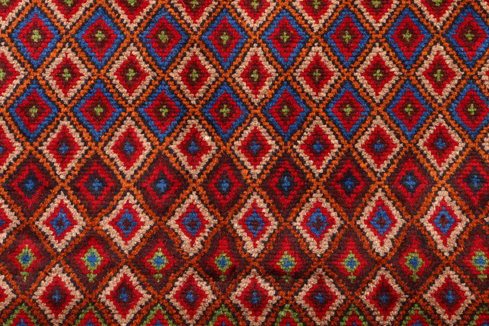 Multi Colored Baluchi 4' x 5' 7 - No. 55025 - ALRUG Rug Store
