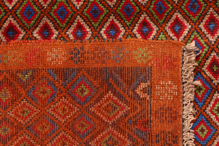 Multi Colored Baluchi 4' x 5' 7 - No. 55025 - ALRUG Rug Store