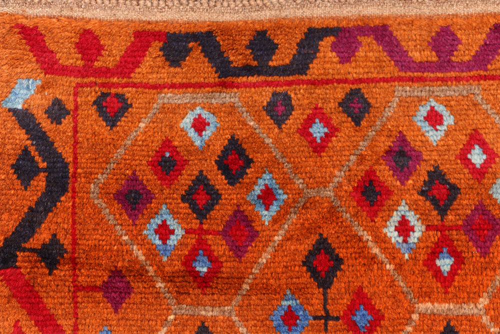 Chocolate Baluchi 3' 7 x 6' - No. 55030 - ALRUG Rug Store