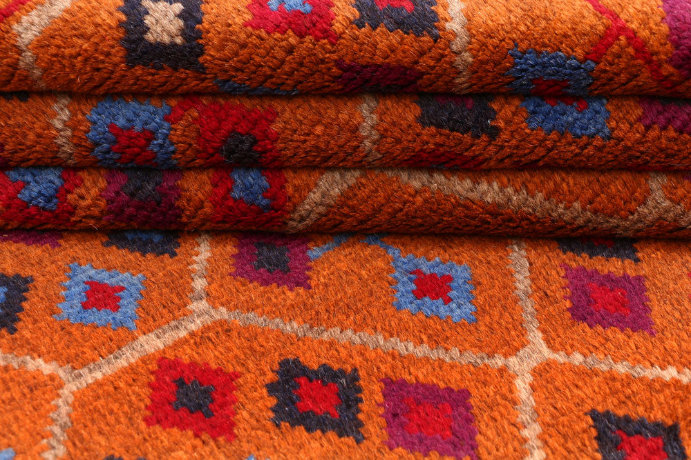 Chocolate Baluchi 3' 7 x 6' - No. 55030 - ALRUG Rug Store