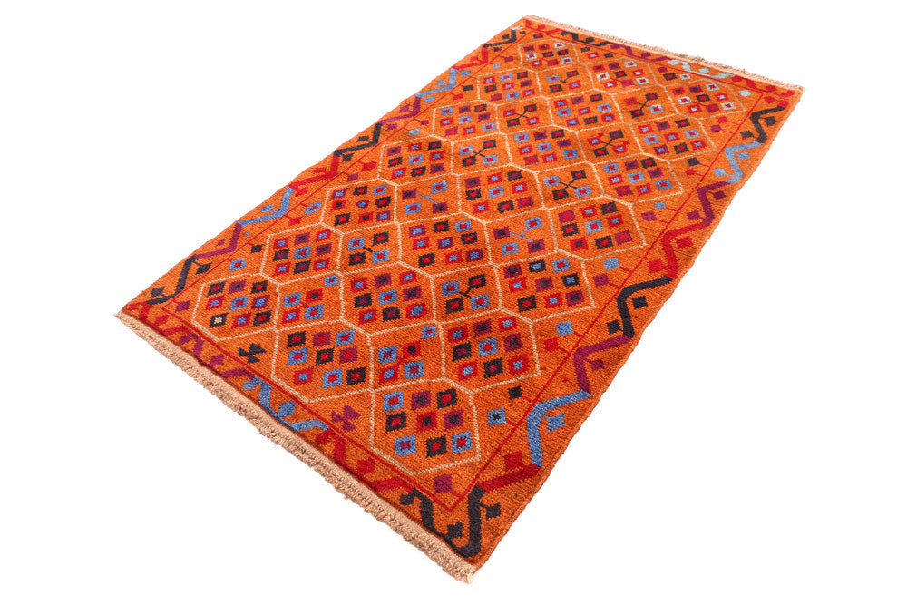 Chocolate Baluchi 3' 7 x 6' - No. 55030 - ALRUG Rug Store