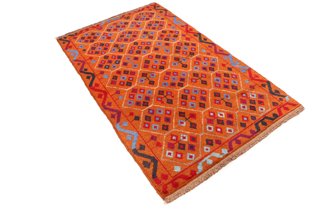 Chocolate Baluchi 3' 7 x 6' - No. 55030 - ALRUG Rug Store