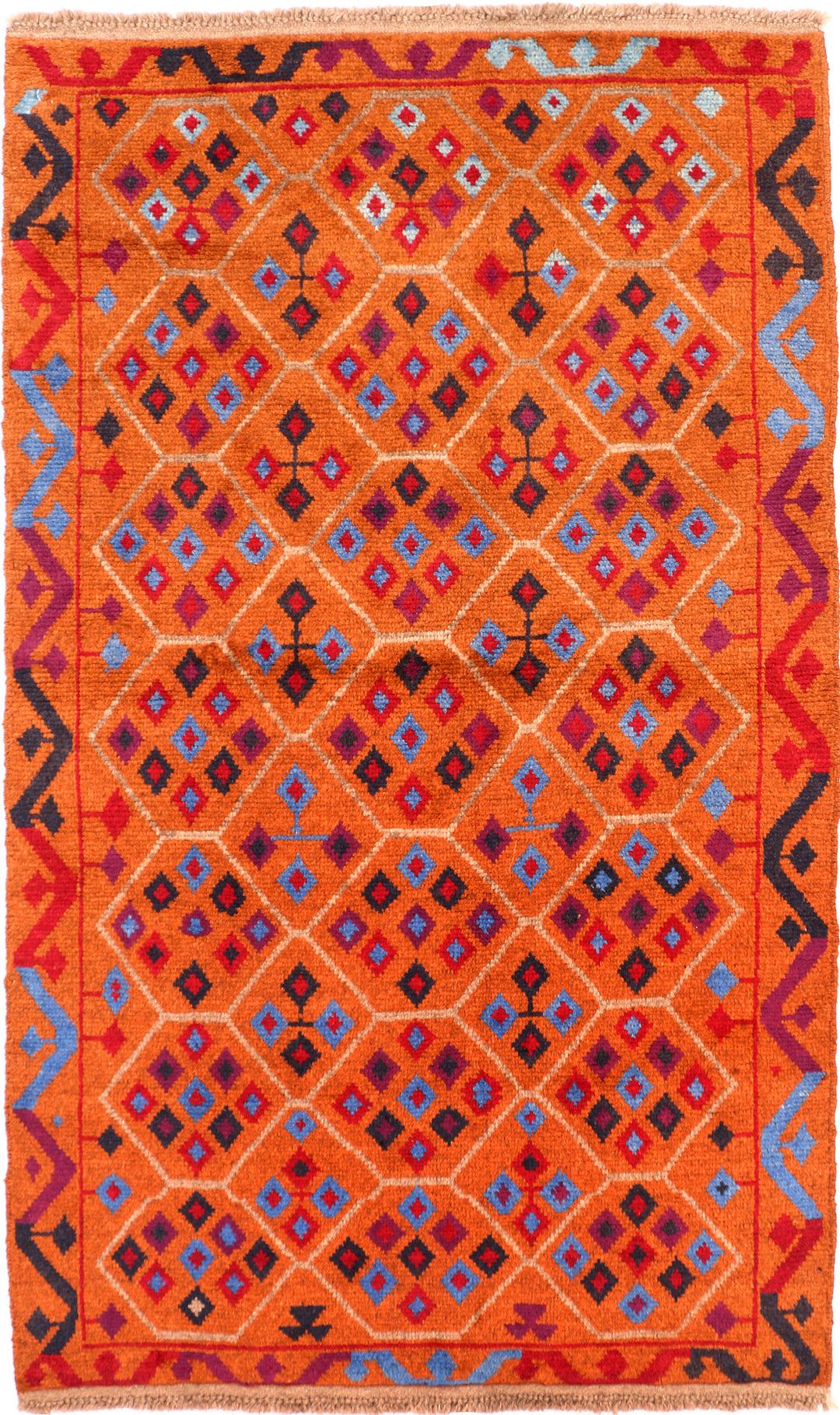 Chocolate Baluchi 3' 7 x 6' - No. 55030 - ALRUG Rug Store