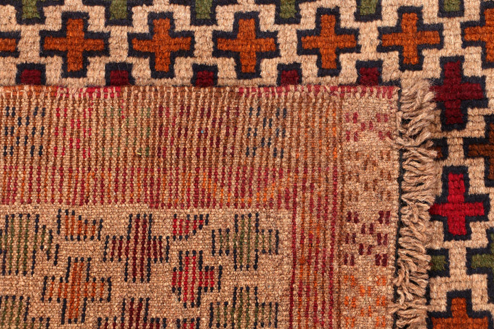 Bisque Baluchi 3' 5 x 4' 11 - No. 55071 - ALRUG Rug Store