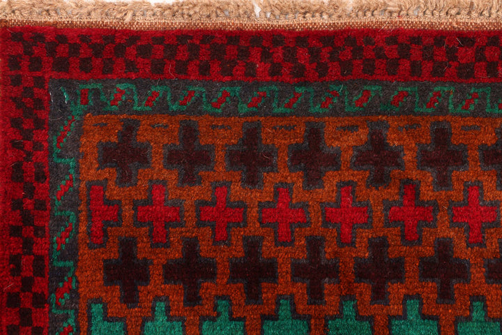 Saddle Brown Baluchi 3' 4 x 5' 3 - No. 55074 - ALRUG Rug Store