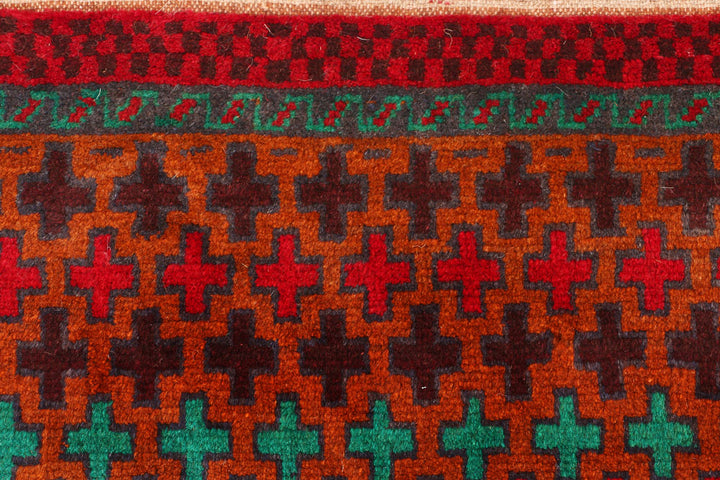 Saddle Brown Baluchi 3' 4 x 5' 3 - No. 55074 - ALRUG Rug Store