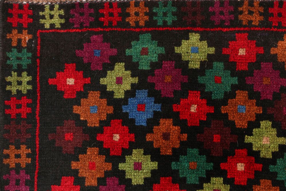 Baluchi 3' 5 x 4' 11 - No. 55075 - ALRUG Rug Store