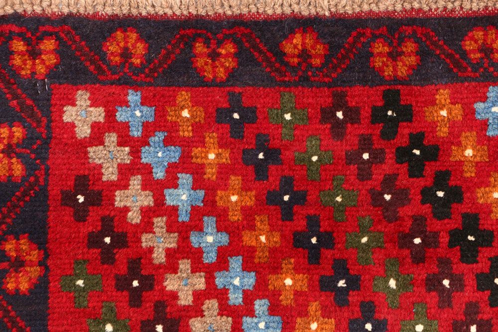 Baluchi 3' 5 x 4' 11 - No. 55077 - ALRUG Rug Store