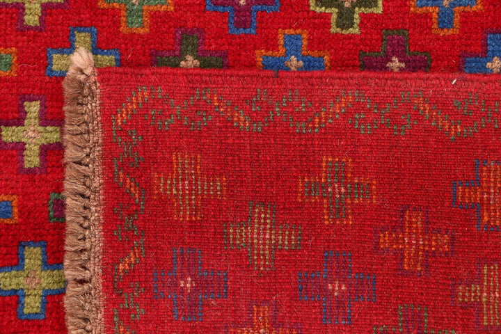 Firebrick Baluchi 3' 4 x 4' 9 - No. 55078 - ALRUG Rug Store